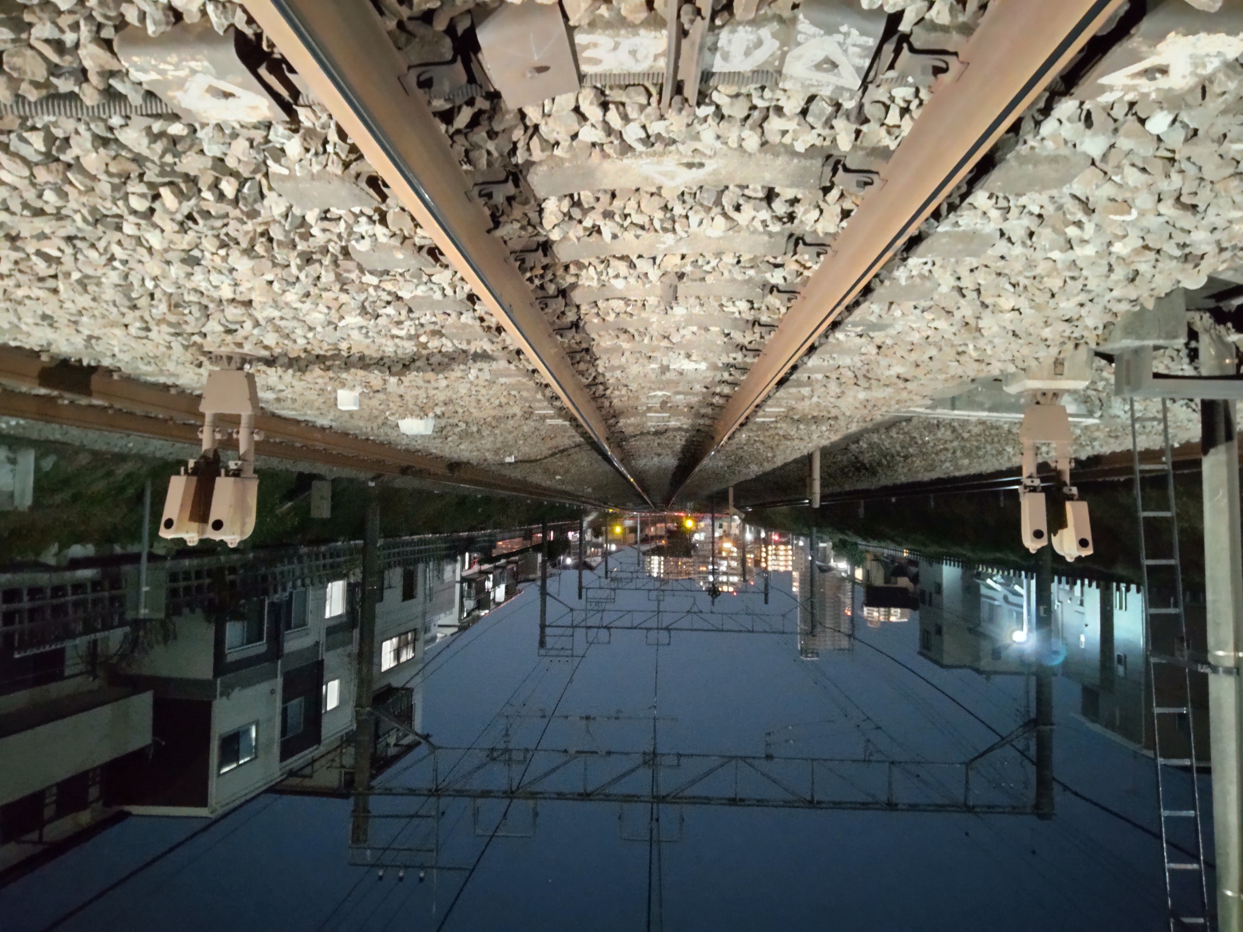 AQUOS sense4で撮影した夜景画像