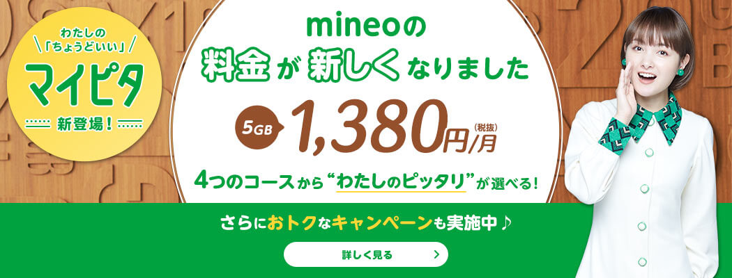 mineoは格安SIMなのにキャリア決済が使える！
