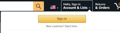 Amazon.comに登録する方法1