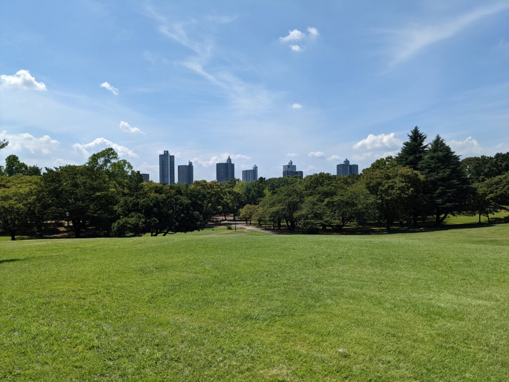 昼間の公園