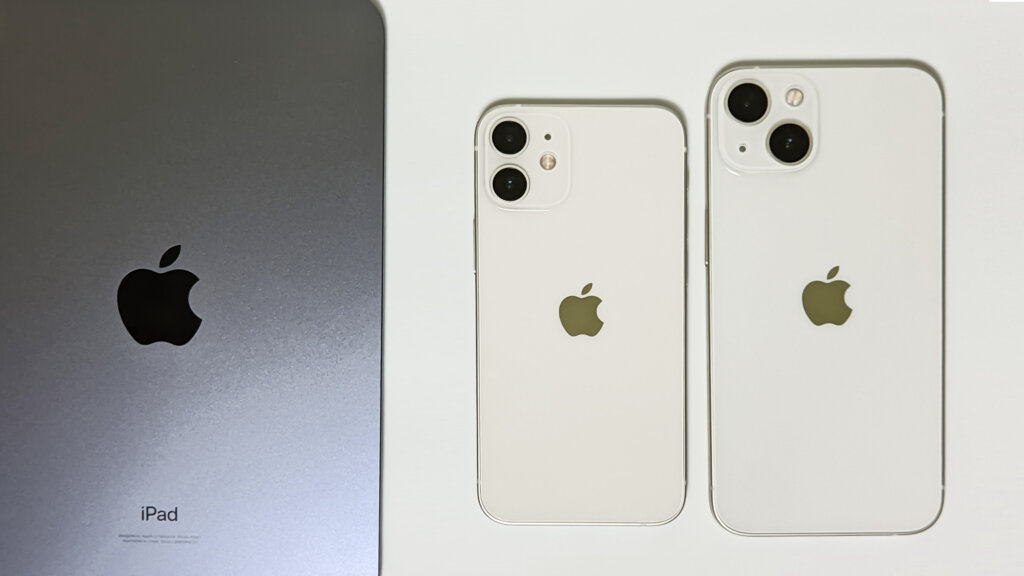 iPhone 13、iPhone 12 mini、iPad mini 6のベンチマークを比較