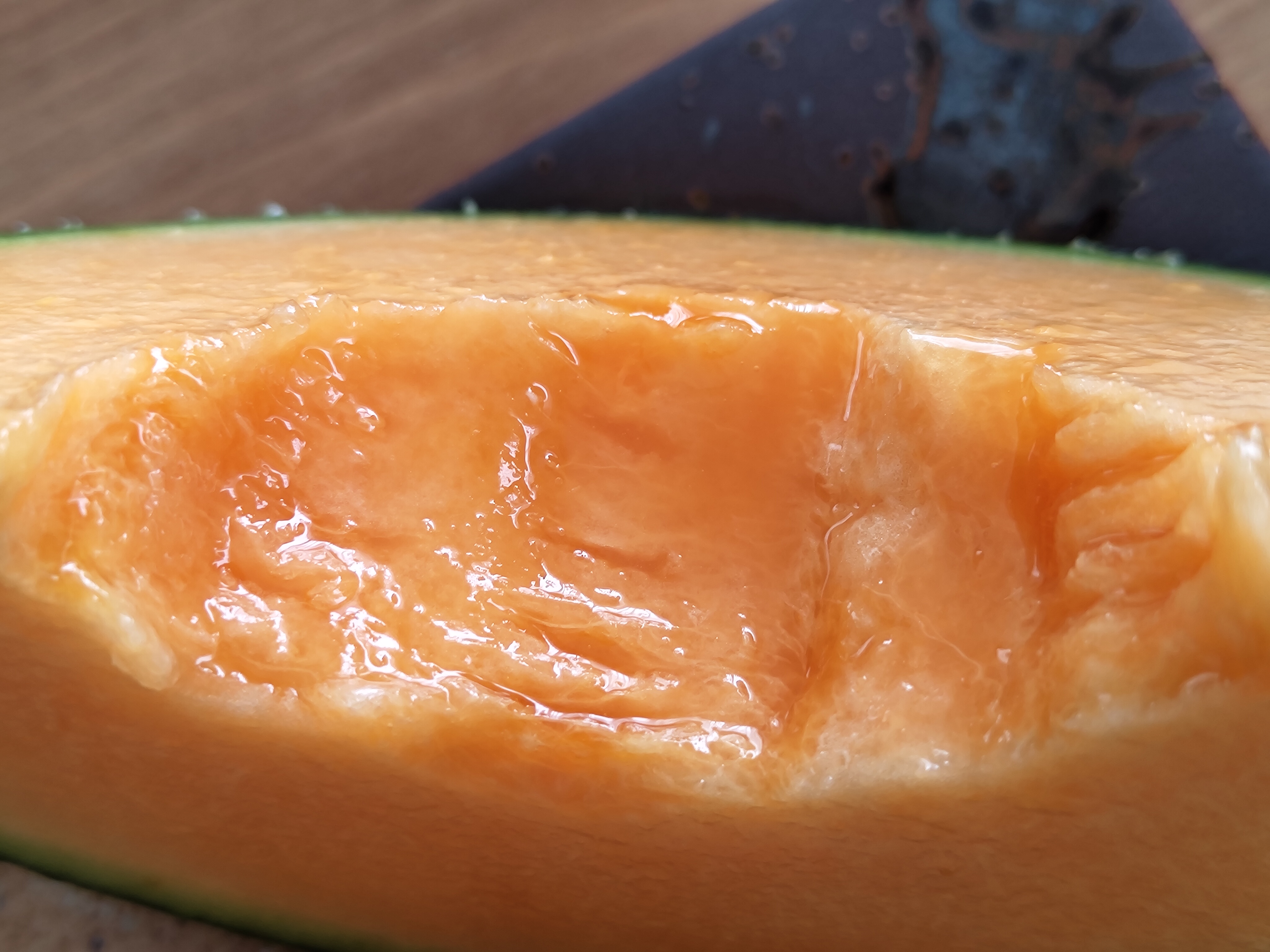 メロンのシズル感