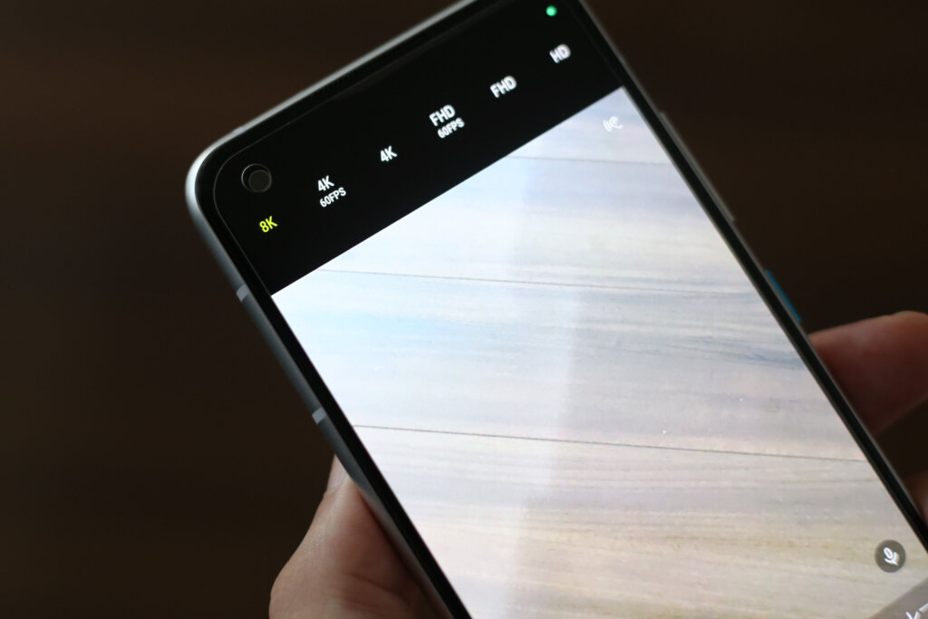 Zenfone 8は4K撮影に対応