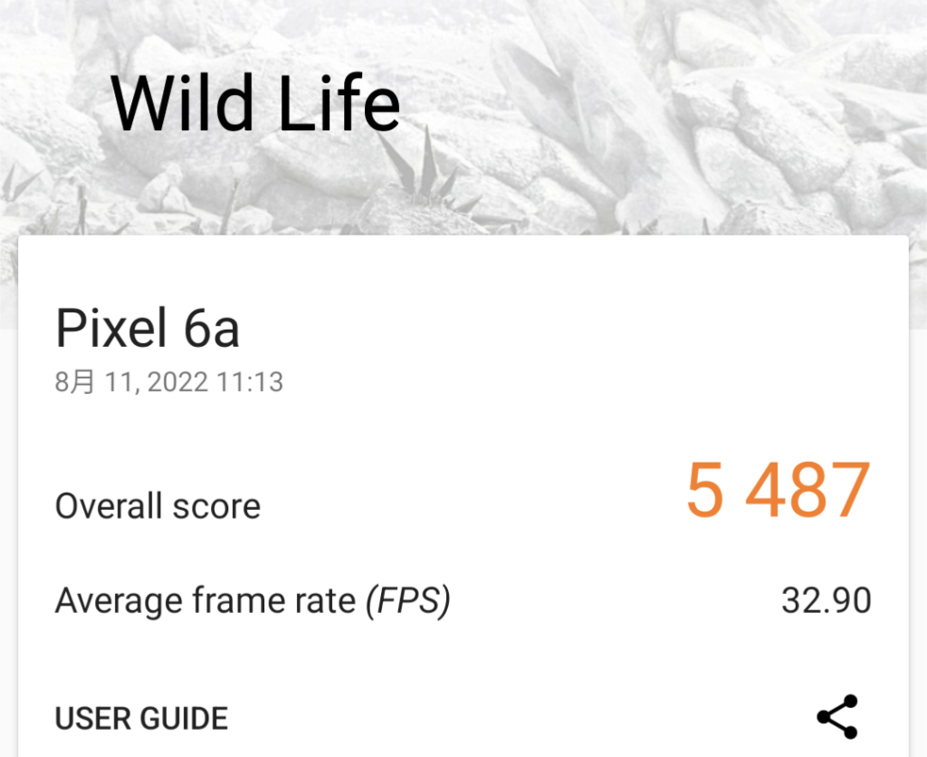 Google Pixel 6aのゲーム性能