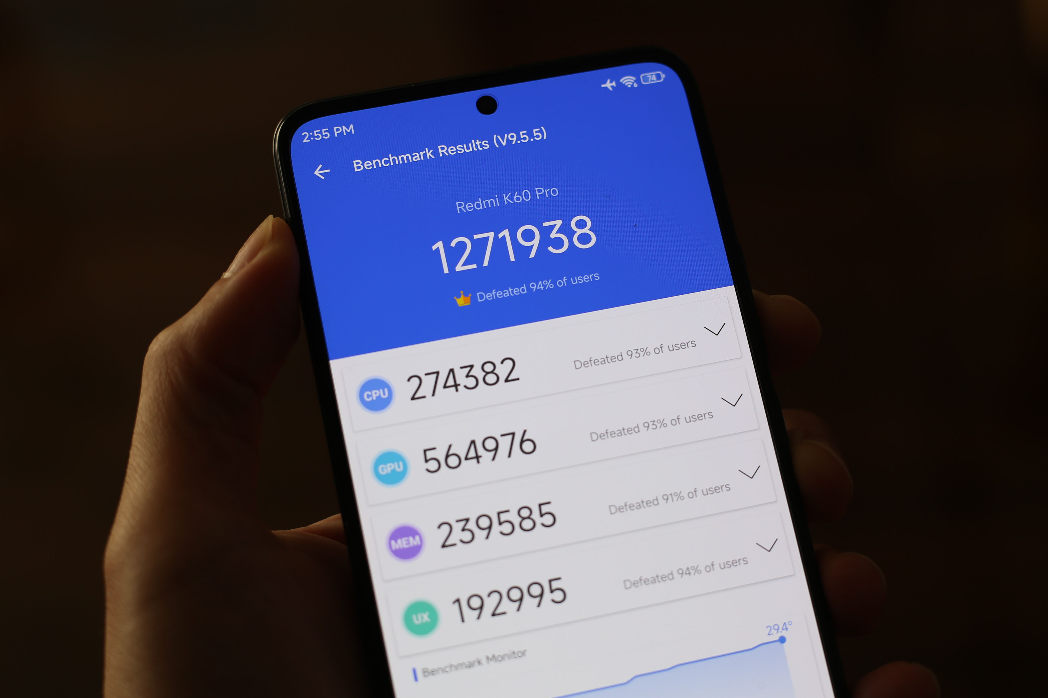 Snapdragon 8 Gen 2を搭載するRedmi K60 Proで色々実測