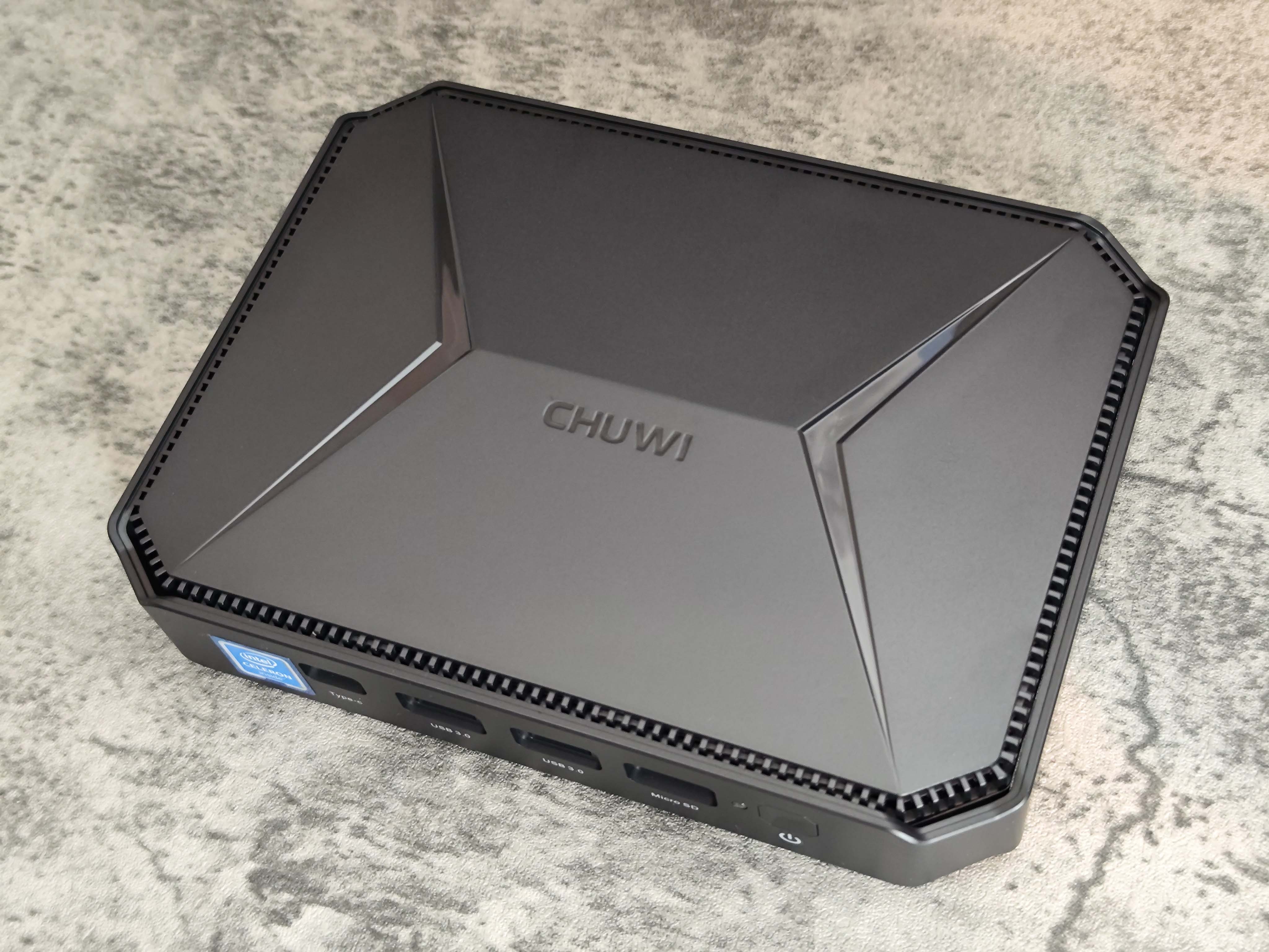 CHUWI HeroBox Mini Pc上から