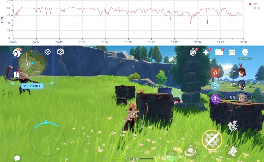 Pixel 7 Proで原神をプレイ2