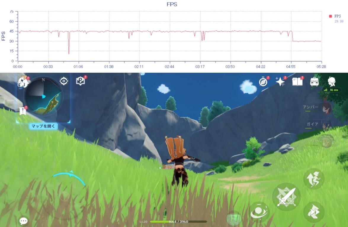 Motorola edge 40でゲーム