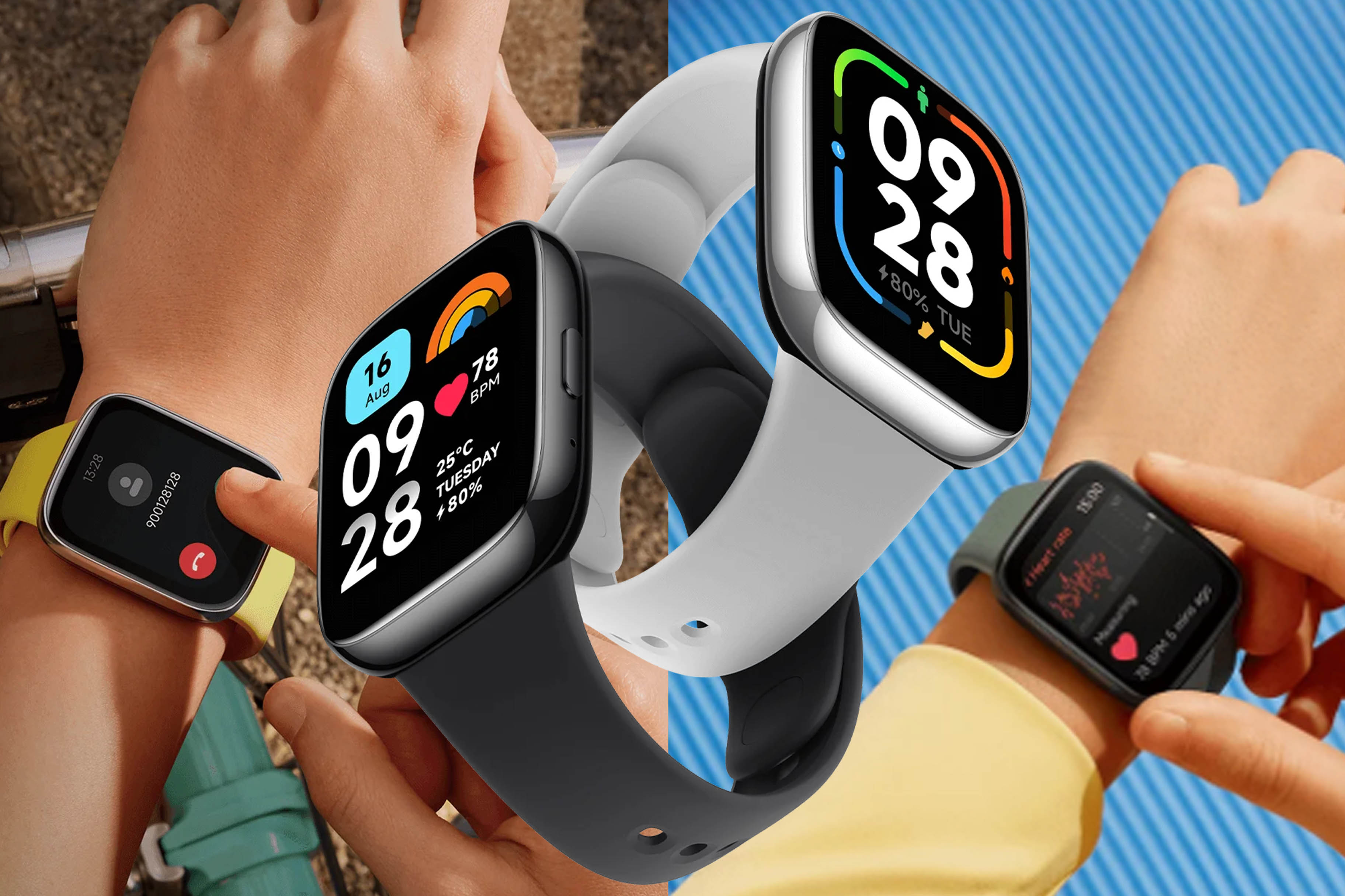 5千円ちょっとで買える超見やすい特大画面スマートバンドRedmi Watch 3 ACTIVE