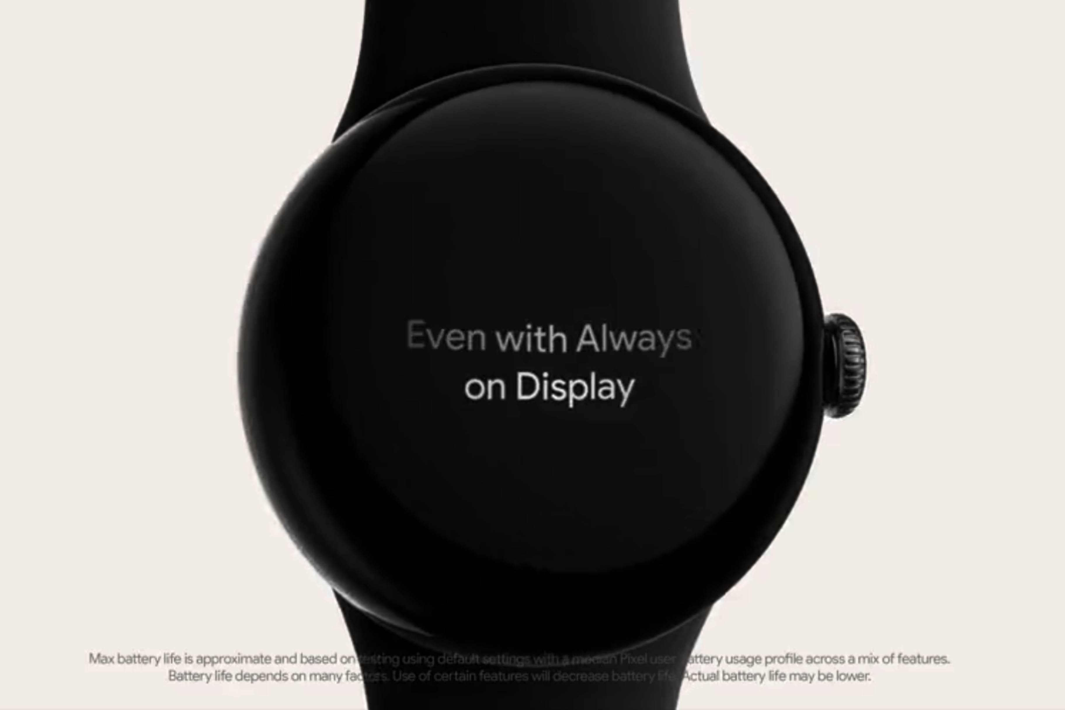 常時点灯で24時間使えるPixel Watch 2