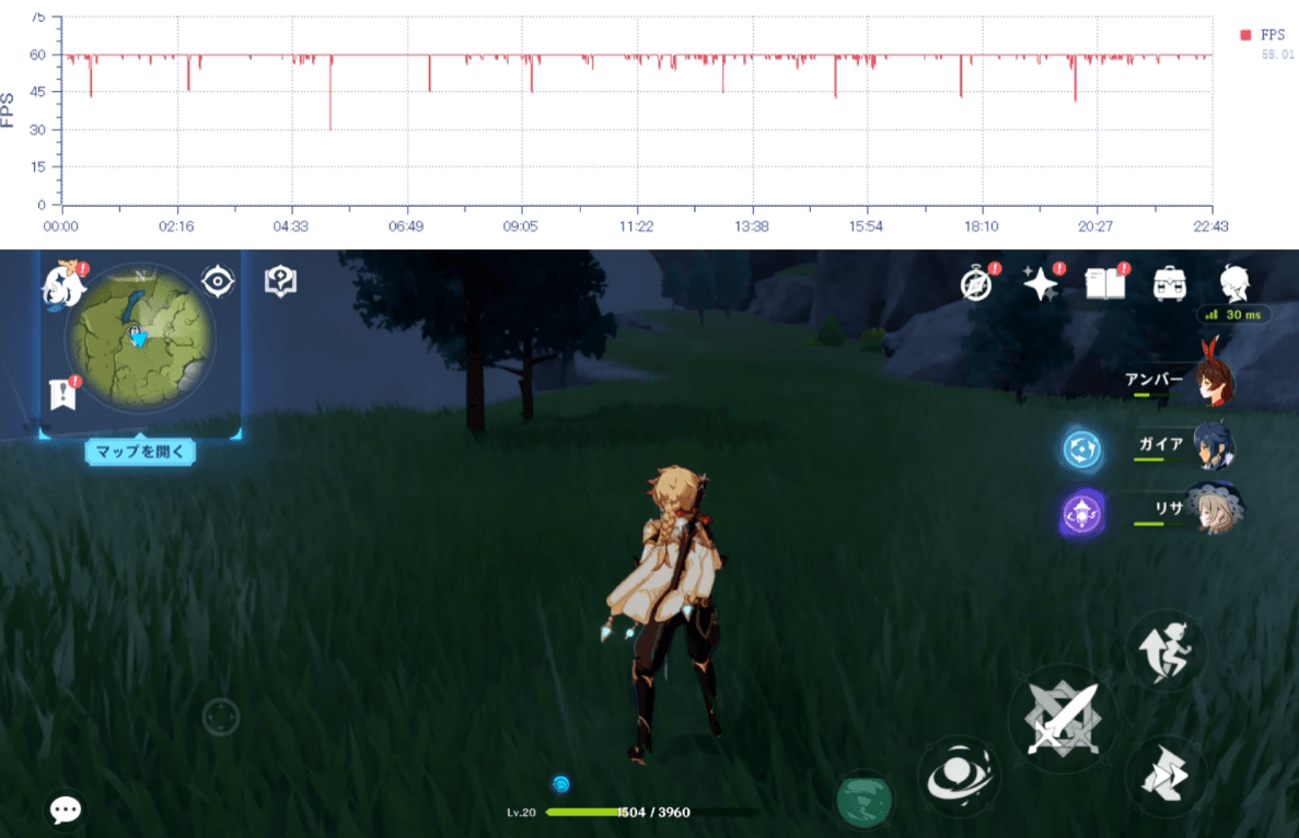 Nothing Phone (2)で原神プレイ5