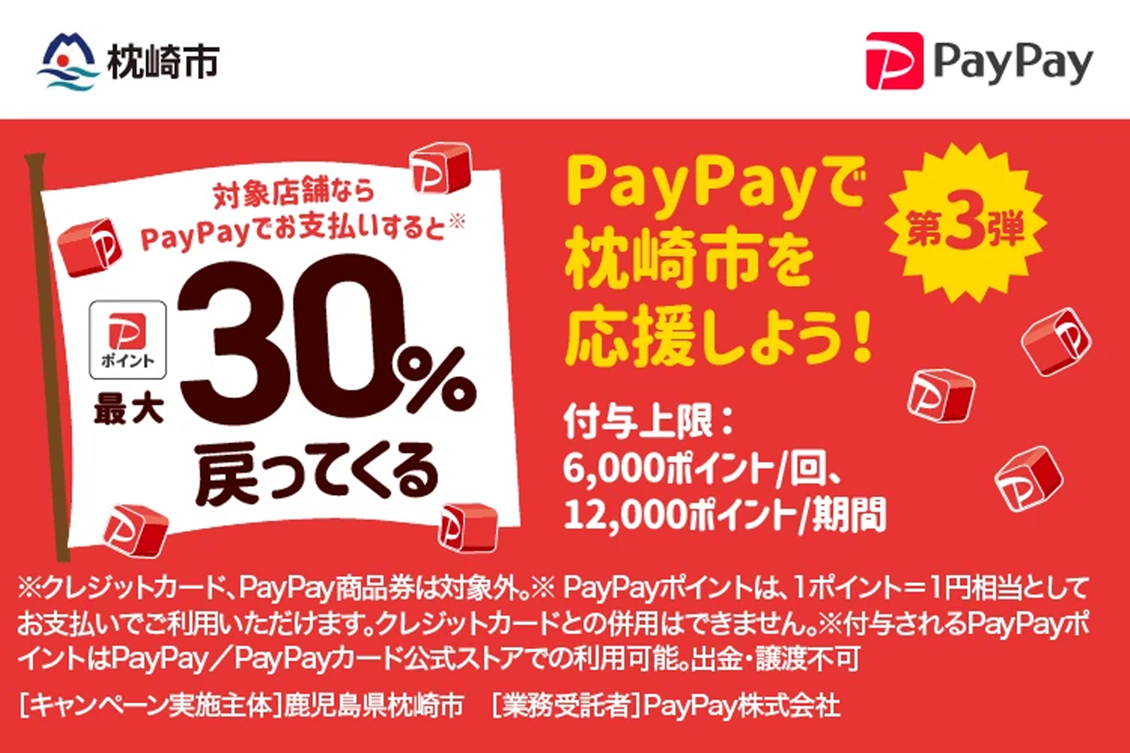 2024年2月は鹿児島県枕崎市でPayPayを使おう！