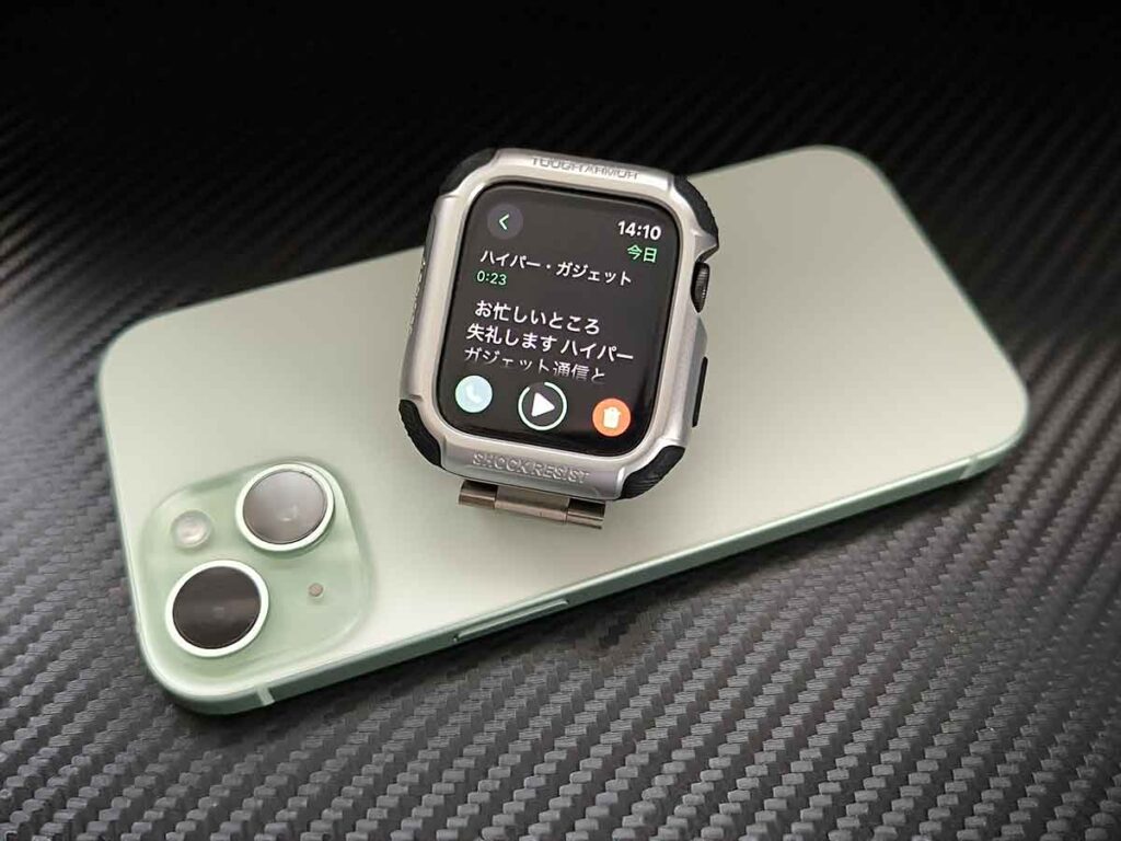 Apple WatchとiPhone