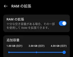 RAMの拡張