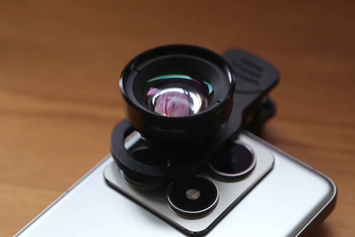 スマホ用マクロレンズ