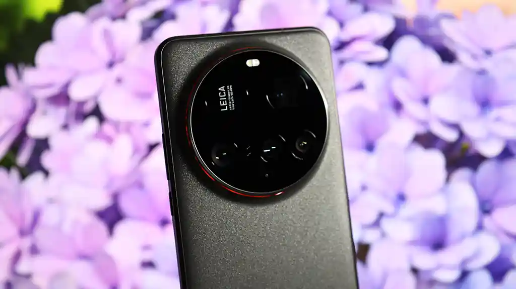 あじさいとスマホ