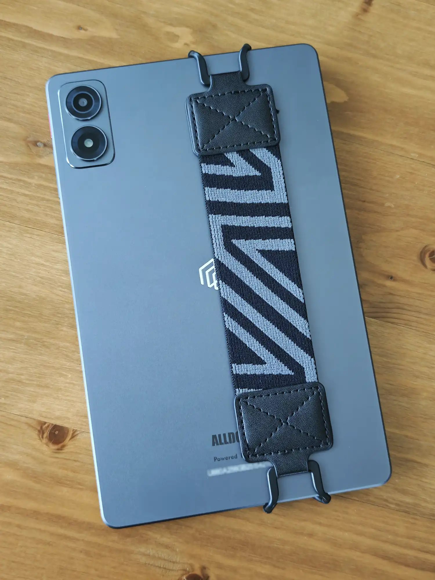 タブレットにバンド