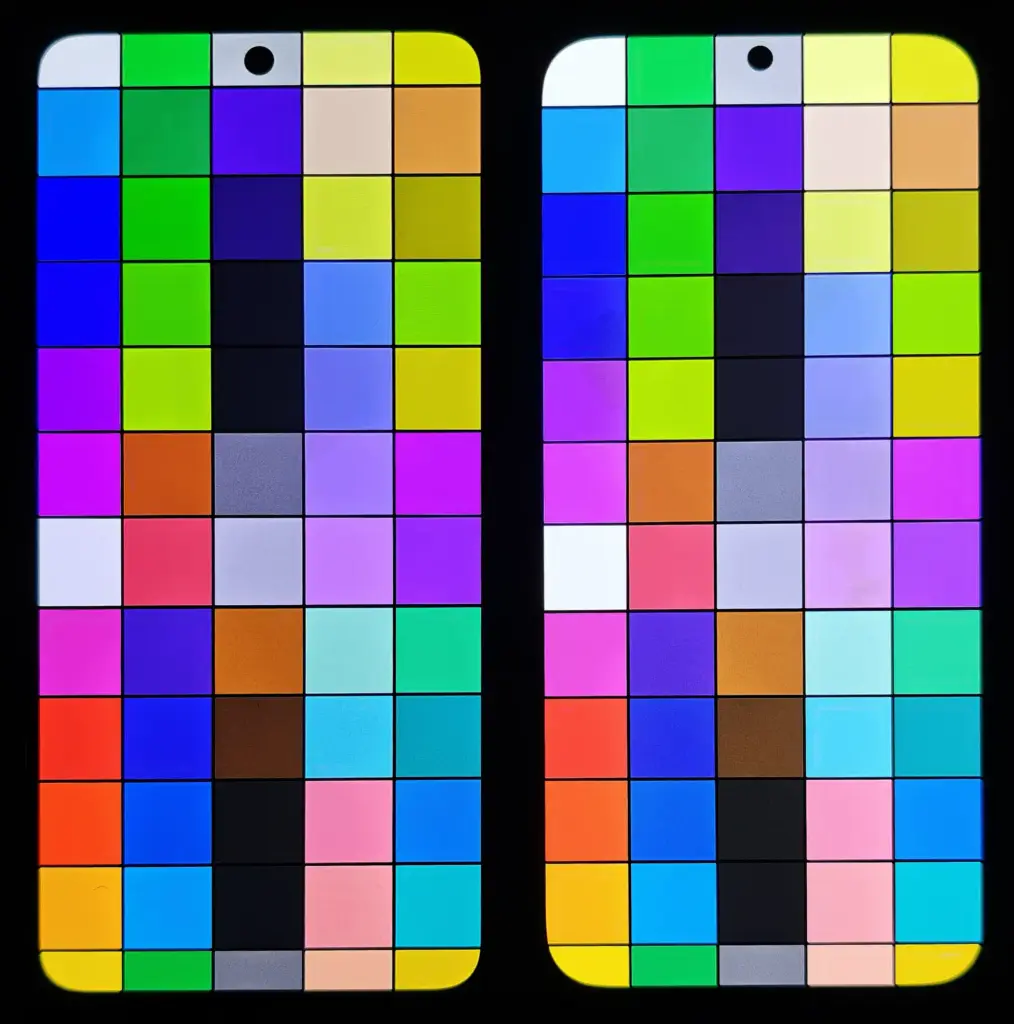 カラーチャート