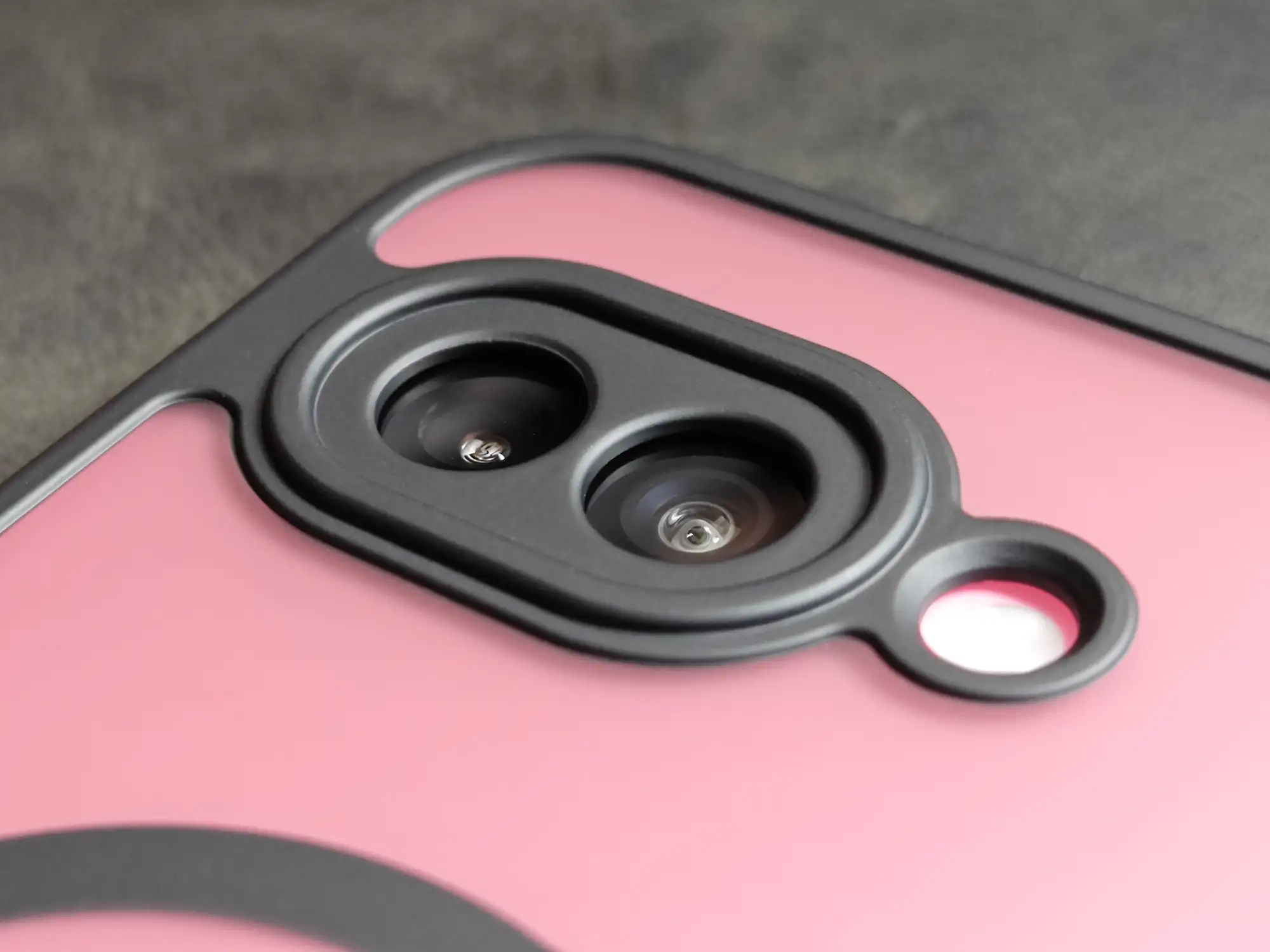 ケースレンズ部分