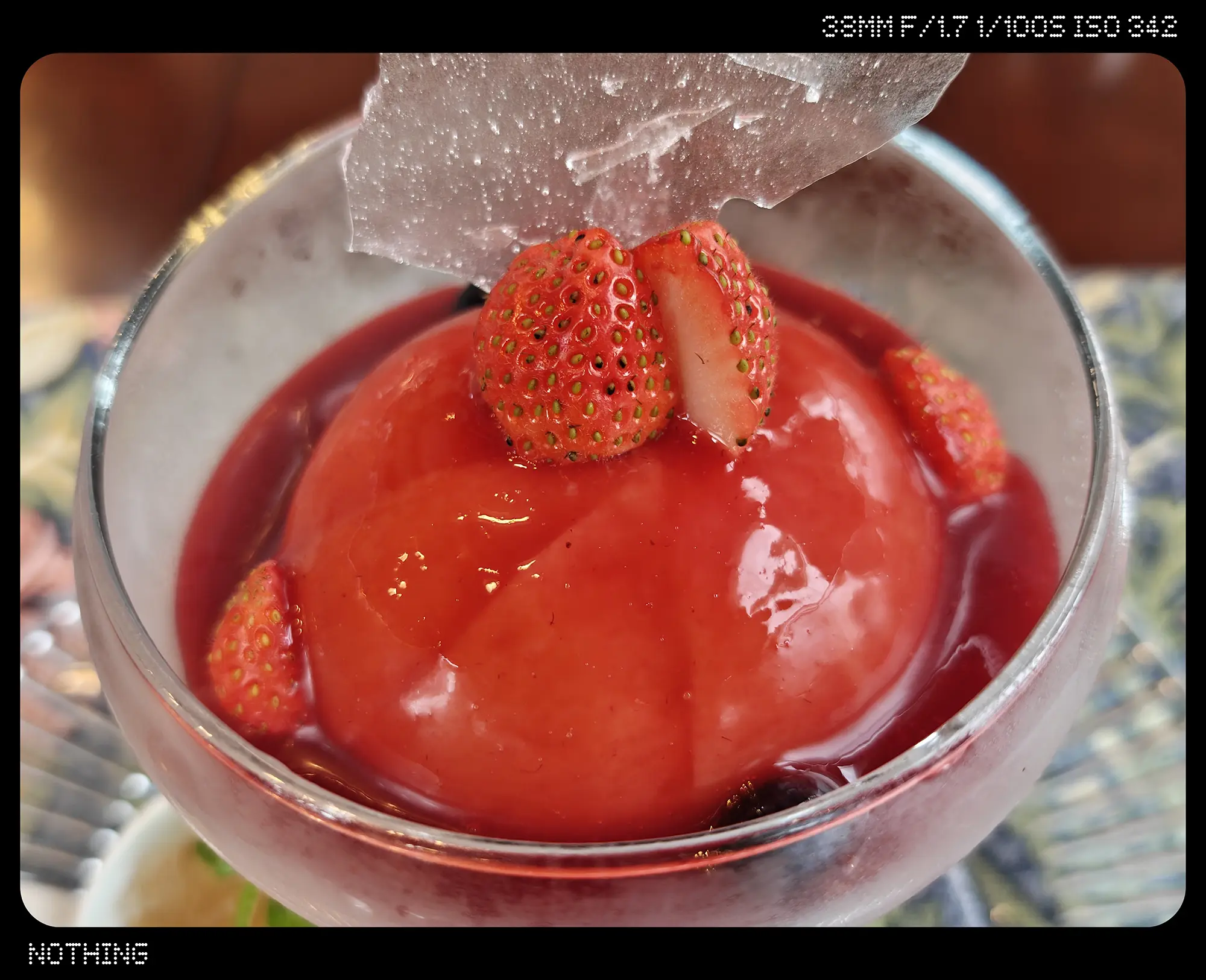 いちごのデザート