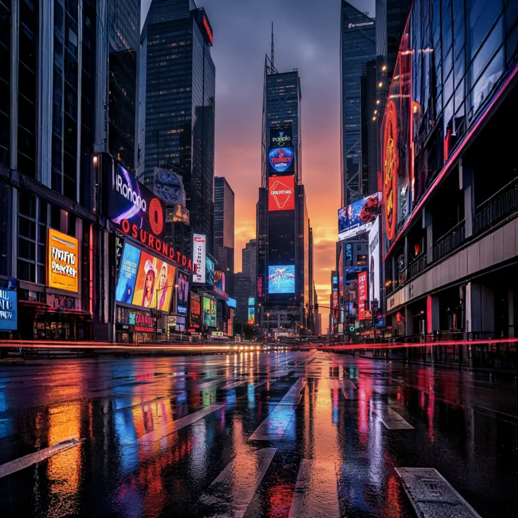 Xiaomi 15T Proの画像編集画面、AI拡張機能を適用した都会の画像