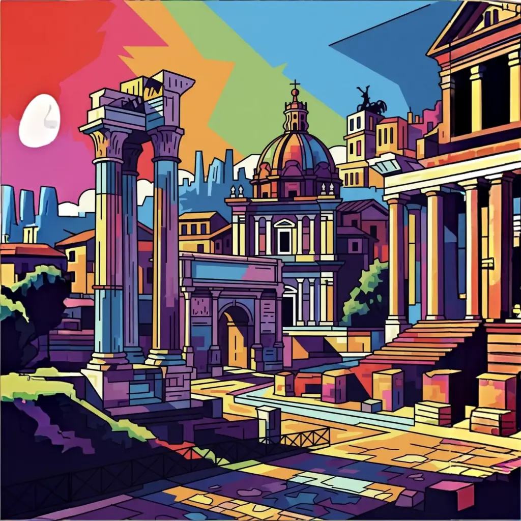 Xiaomi 15TでPOPアートをAI拡張した画像