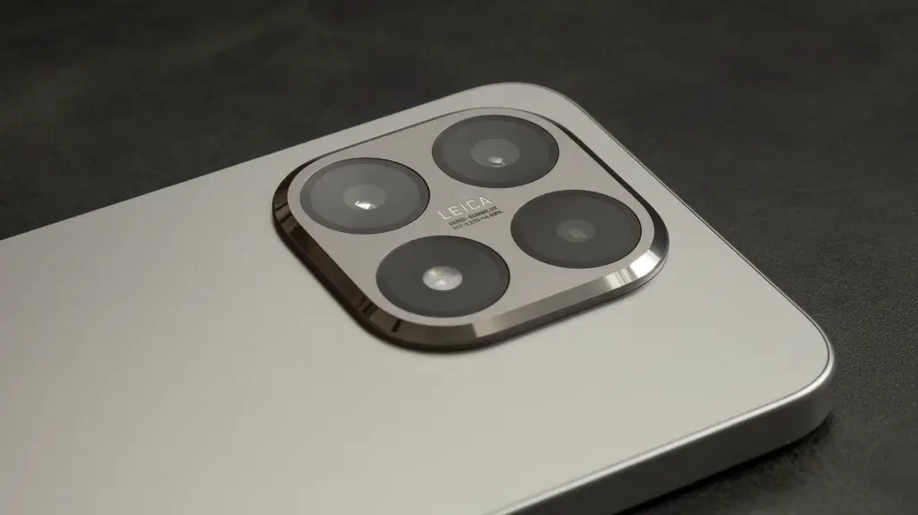 Xiaomi 15Tのカメラ部分を強調した画像