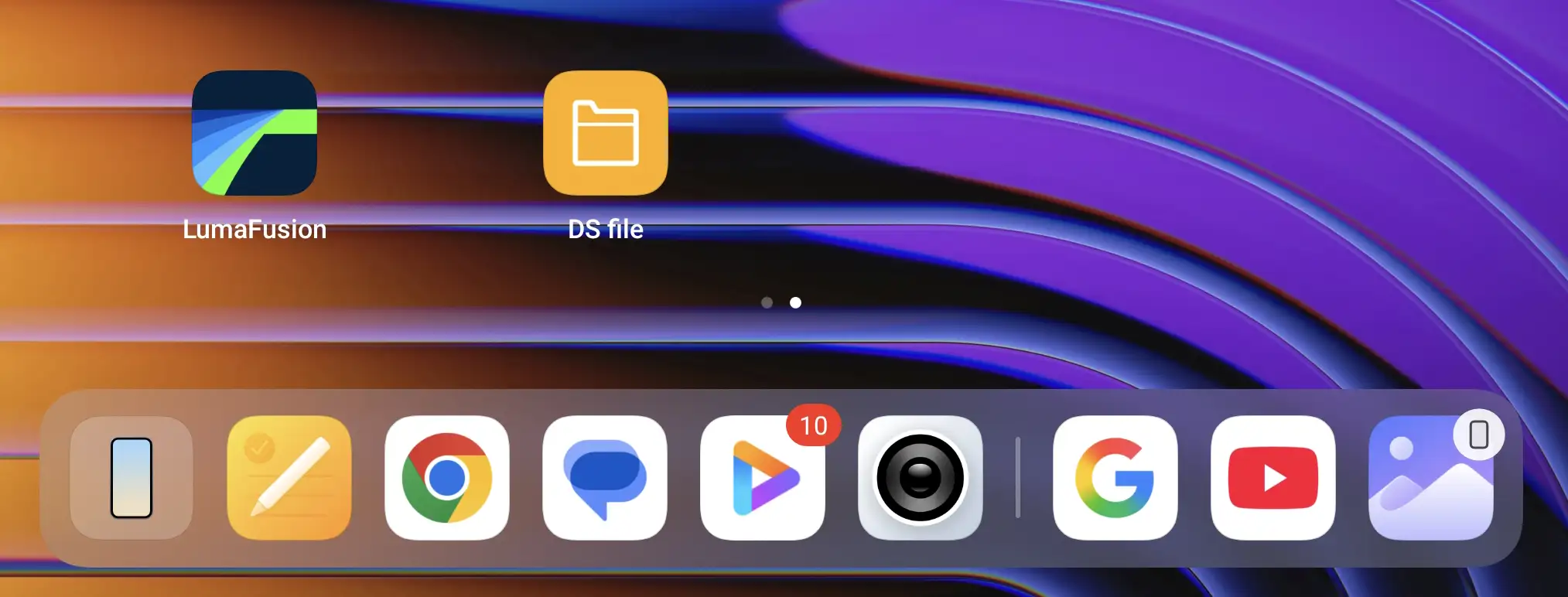 Xiaomi Pad 7のホーム画面アイコン
