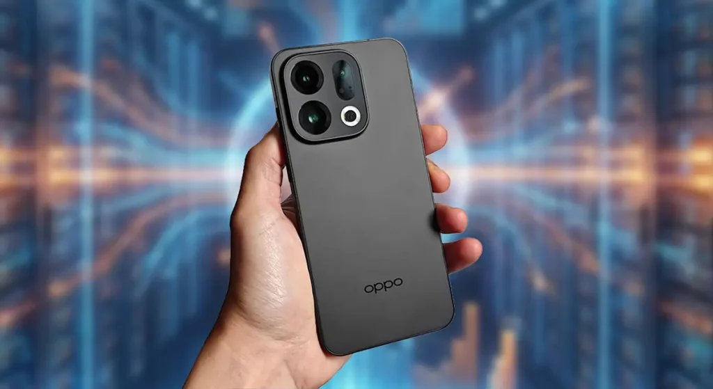 OPPO Find X9の背面デザイン（実機）—ベンチマーク検証用端末