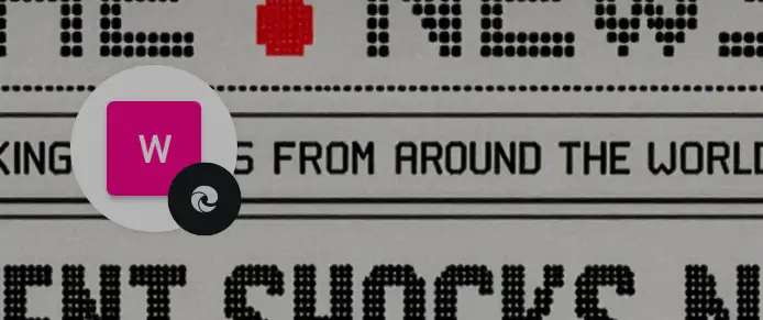 Androidのホーム画面に追加されたRakuten WiFi Pocket 5G設定画面用ショートカットアイコン