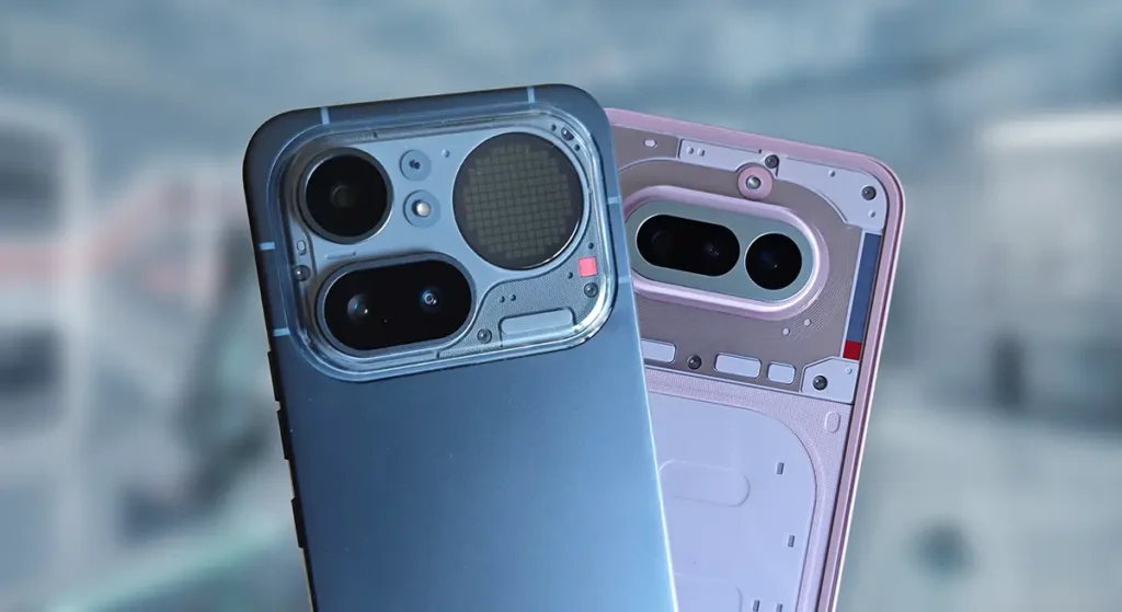 Nothing Phone 4a ProとNothing Phoneシリーズの屋内カメラ画質比較を示すアイキャッチ画像